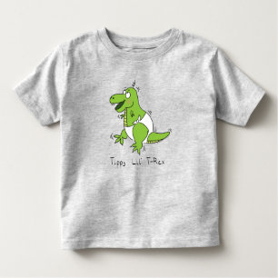 Camiseta De Bebé T-Rex Dinosaur Cute Baby Personalizado