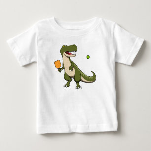 Camiseta De Bebé T-Rex Dinosaur de Pickleball