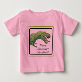 Camiseta De Bebé T-Rex Dinosaur Hanukkah Unisex Baby Set