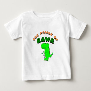 Camiseta De Bebé T-Rex El Poder De RAWR