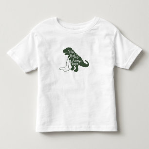 Camiseta De Bebé T-rex odia la cuerda de salto - Elegir color de fo