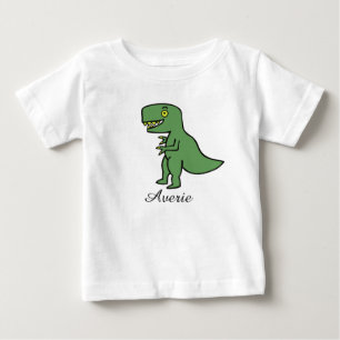 Camiseta De Bebé T-Rex Pequeño Personalizado