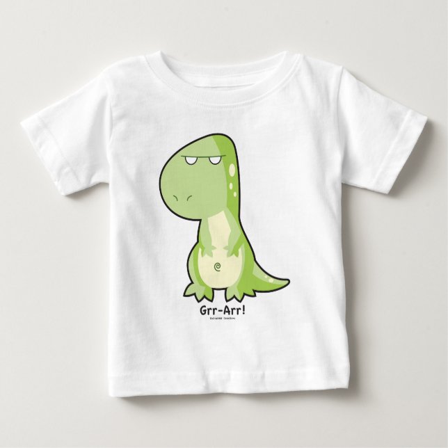 Camiseta De Bebé T-Rex Toddler Long Sleeve (Anverso)