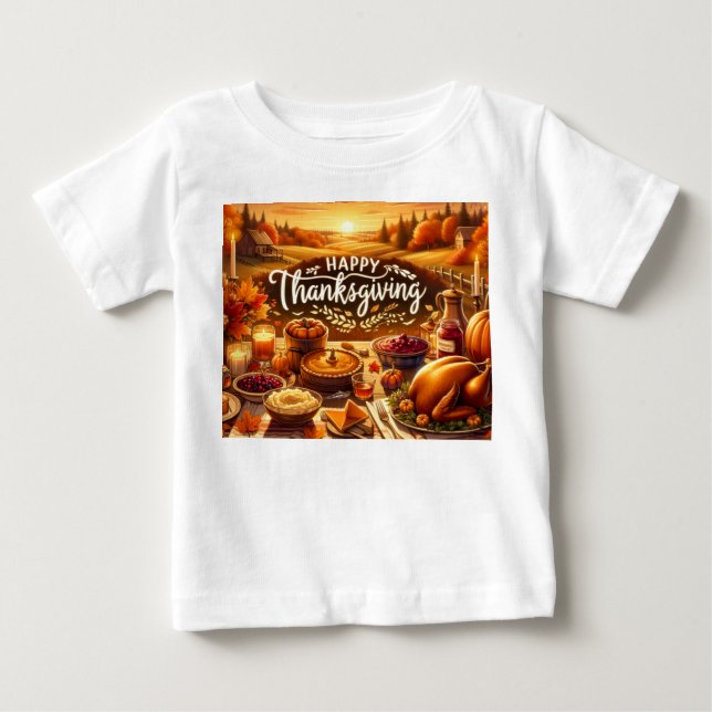 Camiseta De Bebé T-shirt  (Anverso)