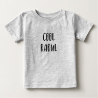 T-shirt bebé Enrollado Raoul