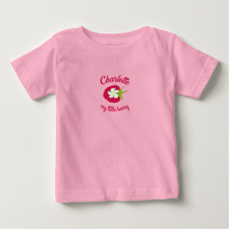 Camiseta De Bebé T-shirt bébé framboise