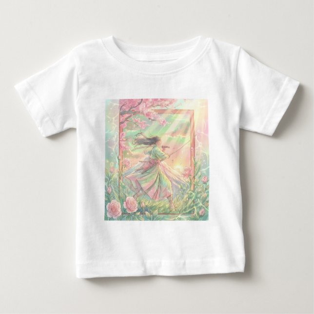 Camiseta De Bebé T shirt bébé Sakura (Anverso)