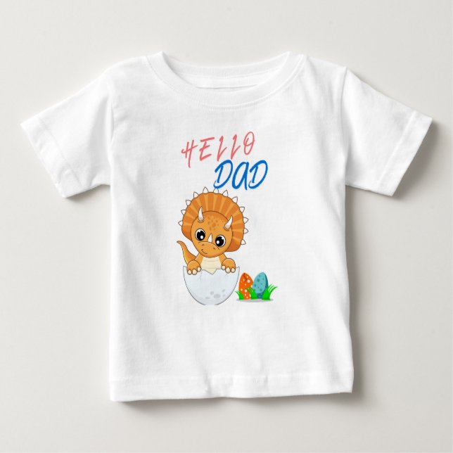 Camiseta De Bebé T-Shirt CUTE (Anverso)