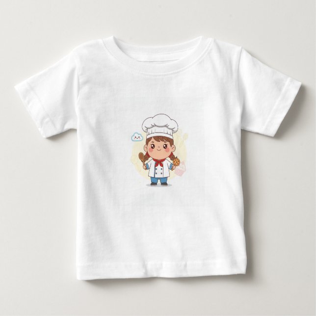 Camiseta De Bebé T-Shirt Cute Kids  (Anverso)