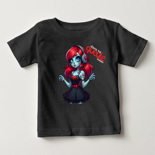 Camiseta De Bebé T-Shirt ElodieRech pour bébé |Dans Ta Gueule Buddy (Anverso)