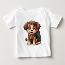 Camiseta De Bebé T-shirt enfant Adorable Paws