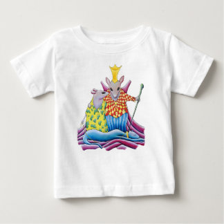 Camiseta De Bebé t shirt enfant le roi et la reine