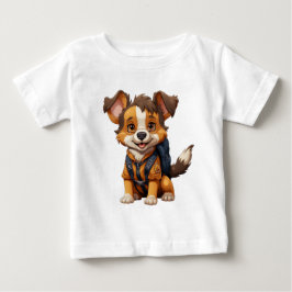 Camiseta De Bebé T-shirt enfant Paws and Affection
