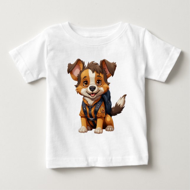 Camiseta De Bebé T-shirt enfant Paws and Affection (Anverso)