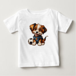 Camiseta De Bebé T-shirt enfant Puppy Love Chronicles