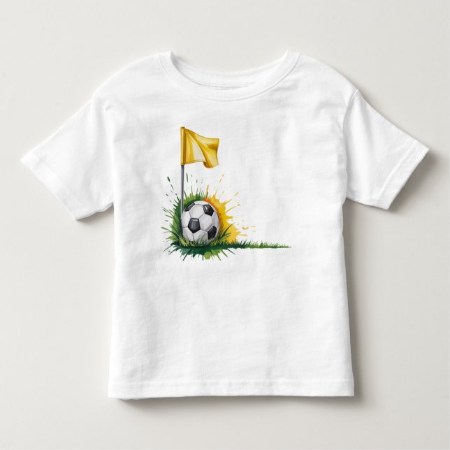 Camiseta De Bebé T-Shirt-Family Soccer T-Shirt (Anverso)