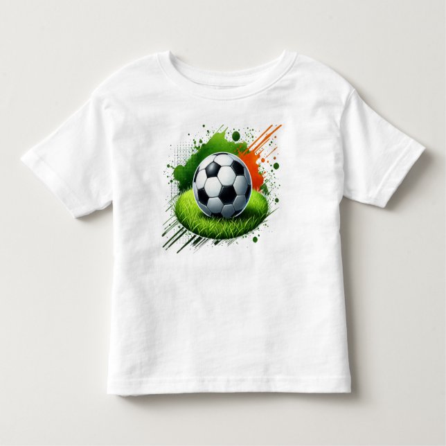 Camiseta De Bebé T-Shirt-Family Soccer T-Shirt (Anverso)