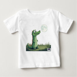Camiseta De Bebé T-Shirt „Moonlight Croc“