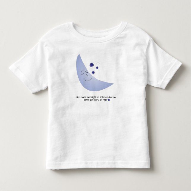 Camiseta De Bebé T-Shirt, niño pequeño que hizo luz de luna (Anverso)
