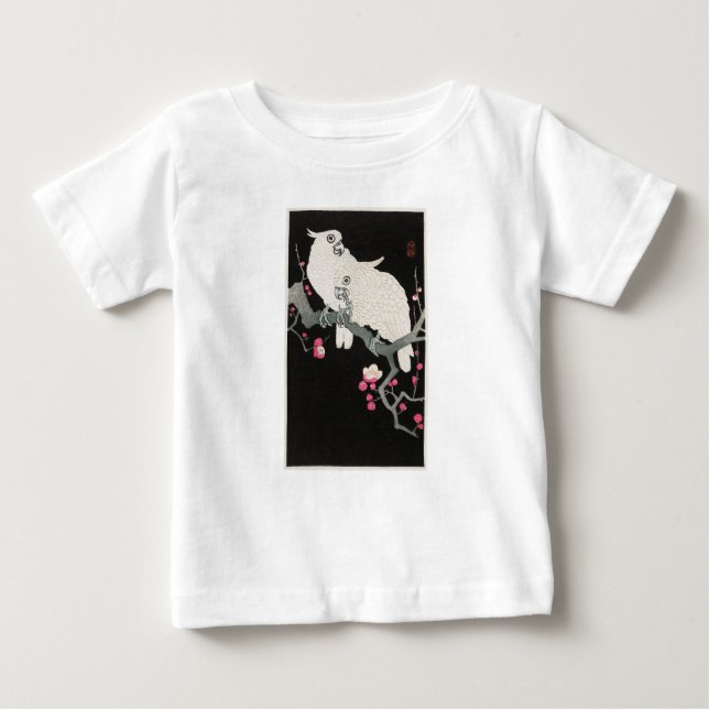 CAMISETA DE BEBÉ T-SHIRT PARA NIÑOS: DOS COCKATOO (Anverso)