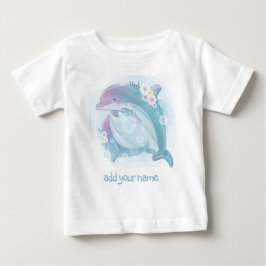 CAMISETA DE BEBÉ T-SHIRT PARA NIÑOS: DOS DELFINES
