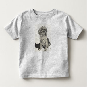 Camiseta De Bebé : T-Shirt Toddler Cocker Spaniel
