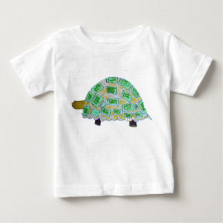 Camiseta De Bebé T-shirt tortue, pour bébé.