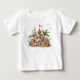 Camiseta De Bebé T-Shirt-Tropical Christmas Family T Shirts