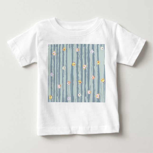 Camiseta De Bebé T‑Shirt – Whimsy Faces (Anverso)
