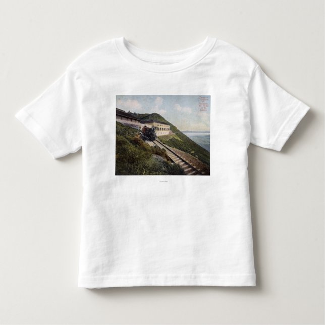 Camiseta De Bebé Taberna de la opinión de Tamalpais de Mt. Diablo (Anverso)