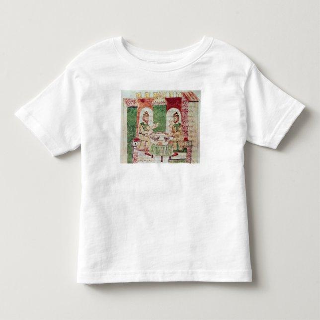 Camiseta De Bebé Tabla de los ricos, de "De Universo" cerca (Anverso)