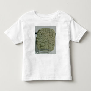 Camiseta De Bebé Tableta con la escritura cuneiforme