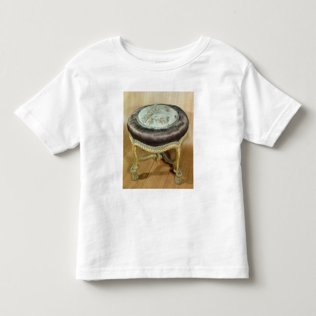 Camiseta De Bebé Taburete, segundo estilo del imperio (Anverso)