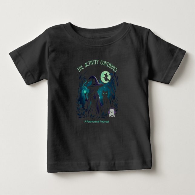 Camiseta De Bebé TAC Toddler T- Witchy - DARK (Anverso)