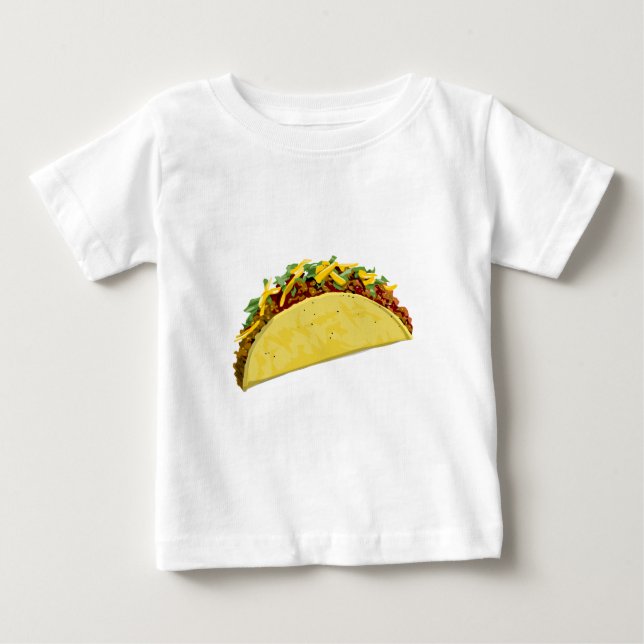 Camiseta De Bebé Taco (Anverso)