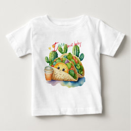 Camiseta De Bebé Taco 'bout Baby Cute Recién nacido Regalo Fiesta