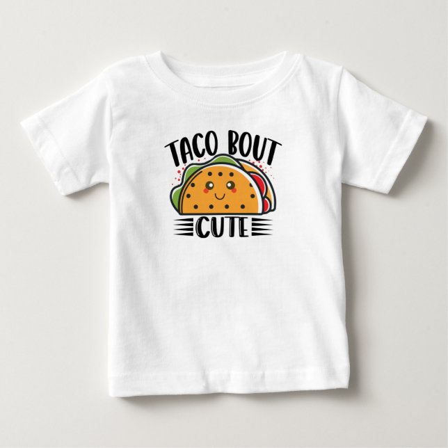 Camiseta De Bebé Taco Bout Infantes Pequeños Tacos Lover (Anverso)