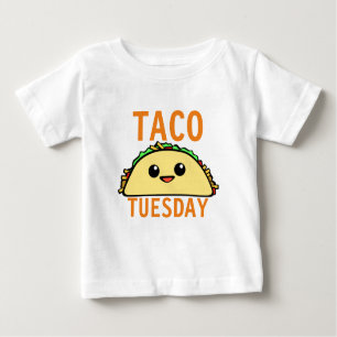 Camiseta De Bebé Taco martes