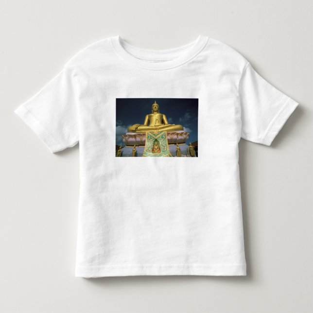 Camiseta De Bebé Tailandia, Isla Koh Samui. Gran Buda. (Anverso)