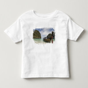 Camiseta De Bebé Tailandia, isla Phi Phi Lay, bahía de Maya.