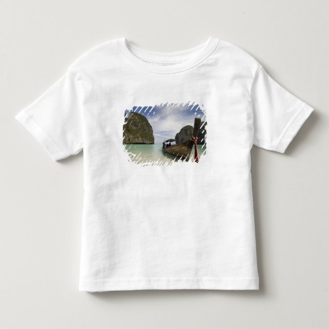 Camiseta De Bebé Tailandia, isla Phi Phi Lay, bahía de Maya. (Anverso)
