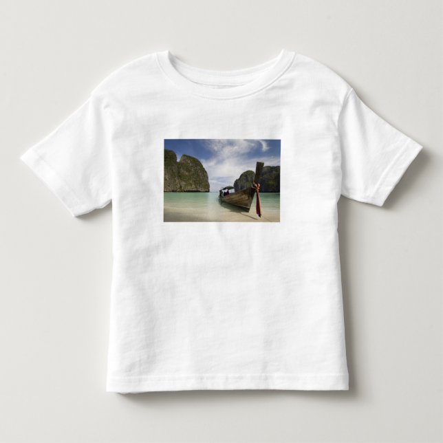 Camiseta De Bebé Tailandia, isla Phi Phi Lay, bahía de Maya. (Anverso)
