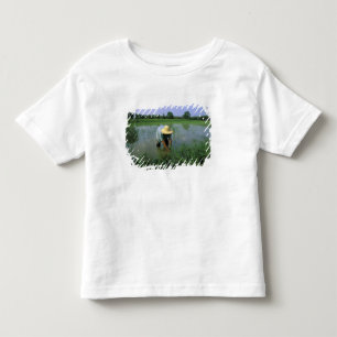 Camiseta De Bebé Tailandia, Sukhothai. Arrocero. SR.