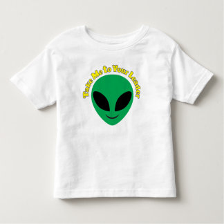 Camiseta De Bebé Take Me To Your Leader
