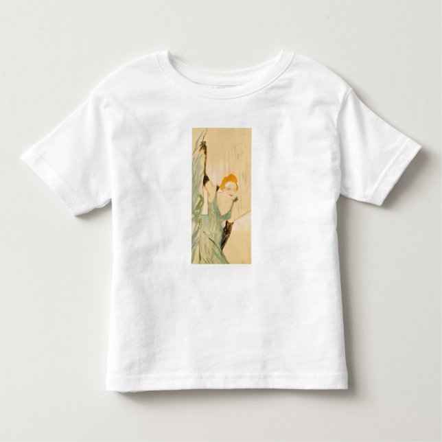 Camiseta De Bebé Takin de Enrique de Toulouse-Lautrec el | Yvette (Anverso)