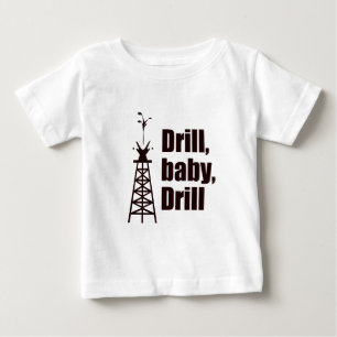Camiseta De Bebé Taladro del bebé del taladro