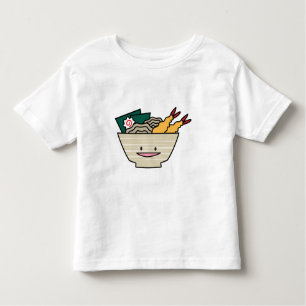 Camiseta De Bebé Tallarines del japonés del camarón del nori del