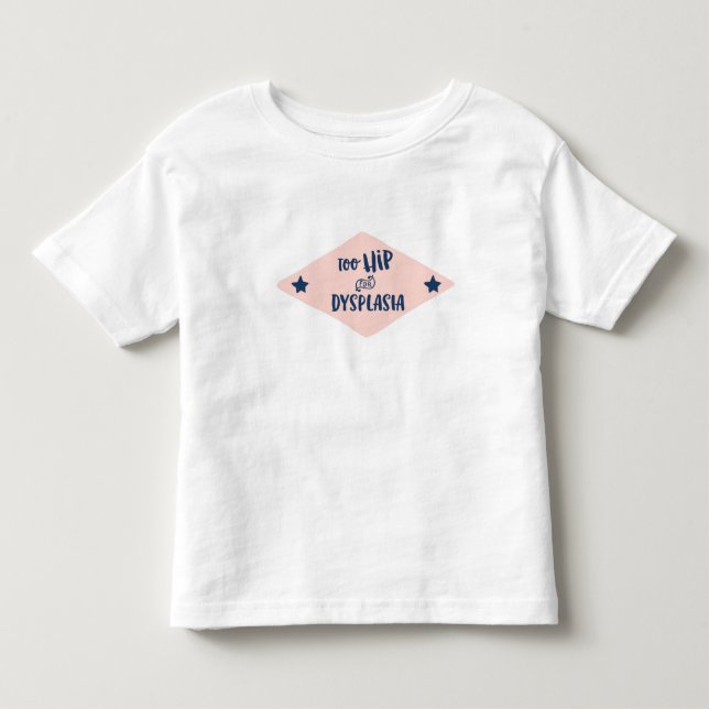 Camiseta De Bebé También cadera para la displasia (Anverso)