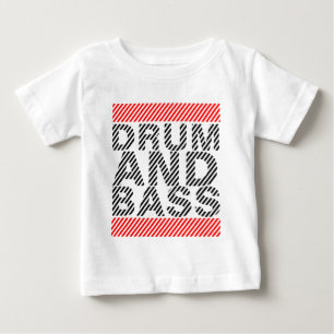 Camiseta De Bebé Tambor y bajo