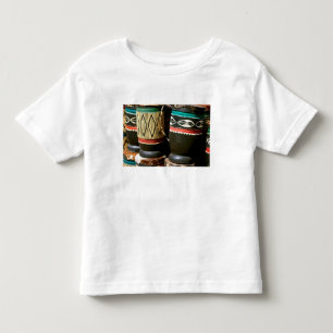 Camiseta De Bebé Tambores tallados a mano, Livingston, Zambia